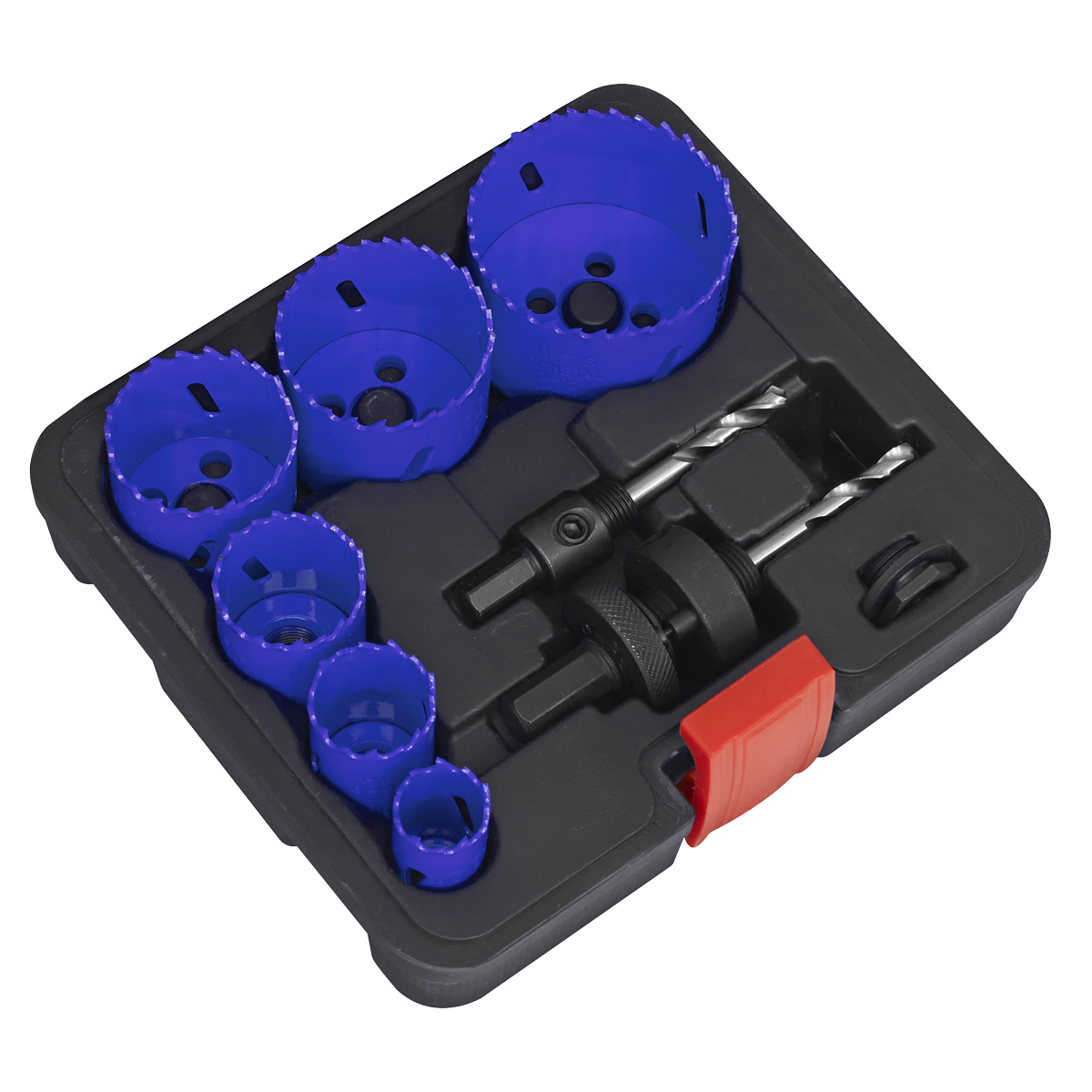 Sealey WSEHSK Electrician's Hole Saw Kit 9pc