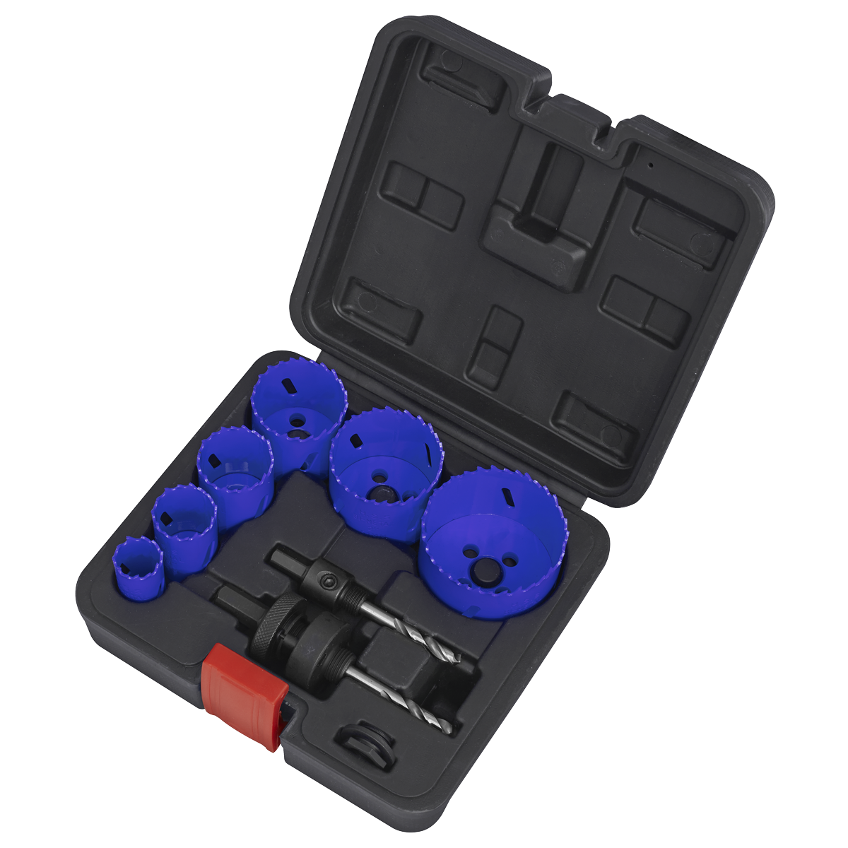 Sealey WSEHSK Electrician's Hole Saw Kit 9pc