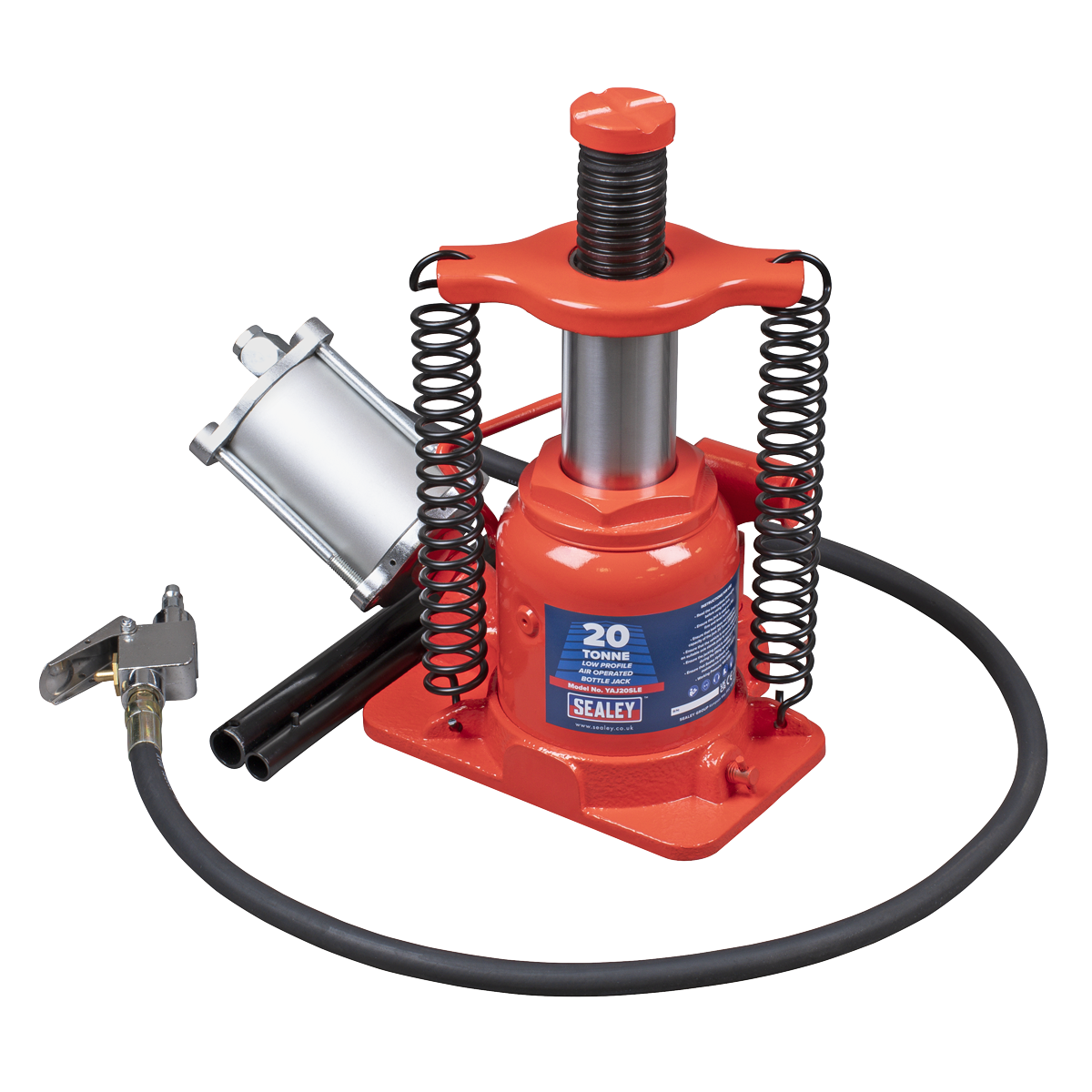 Sealey YAJ20SLE Low Profile Air Operated Hydraulic Bottle Jack 20 Tonne