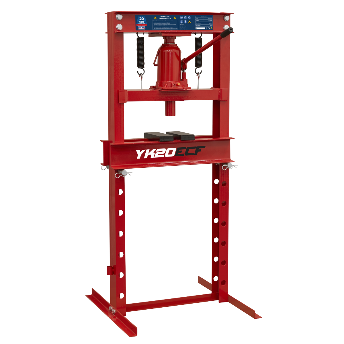 Sealey YK20ECF Hydraulic Floor Type Press 20 Tonne