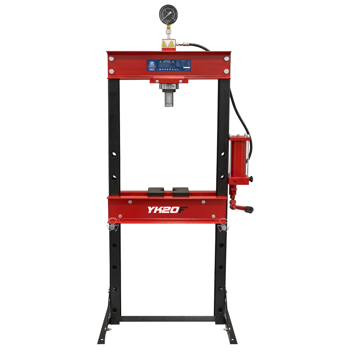Sealey YK20F Professional Floor Type Hydraulic Press 20 Tonne