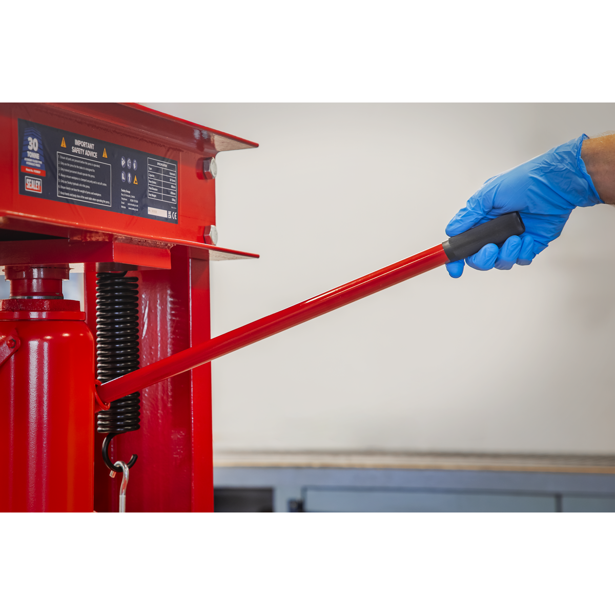 Sealey YK30ECF Hydraulic Floor Type Press 30 Tonne