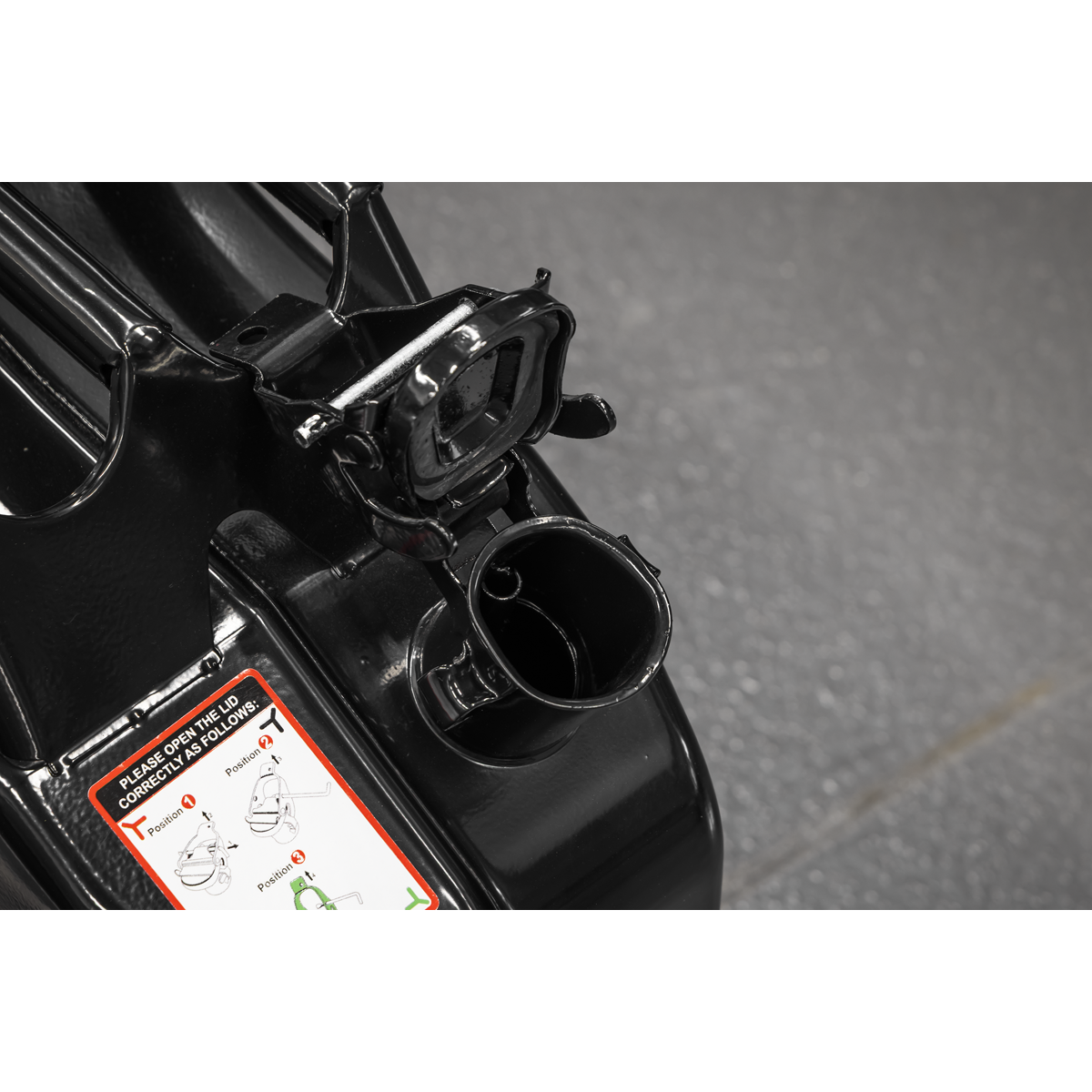 Siegen JCY20B Jerry Can 20L - Black