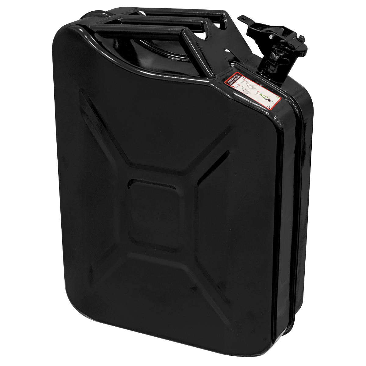 Siegen JCY20B Jerry Can 20L - Black