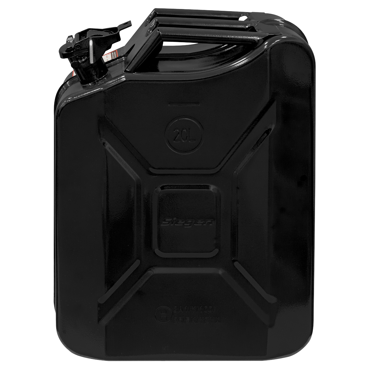 Siegen JCY20B Jerry Can 20L - Black
