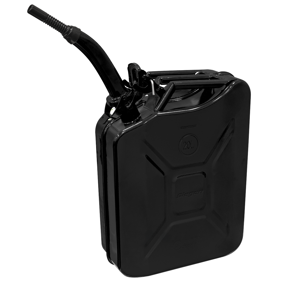Siegen JCY20B Jerry Can 20L - Black