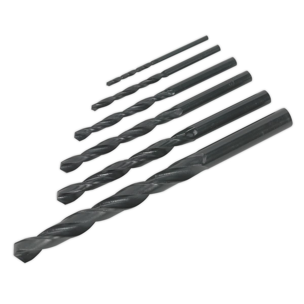Siegen S01039 Siegen HSS Drill Bit Set 6pc - DIN 338