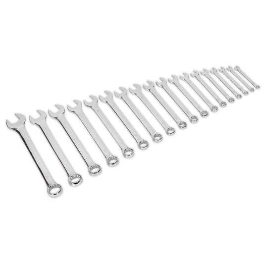 Siegen S01052 Siegen Combination Spanner Set 18pc