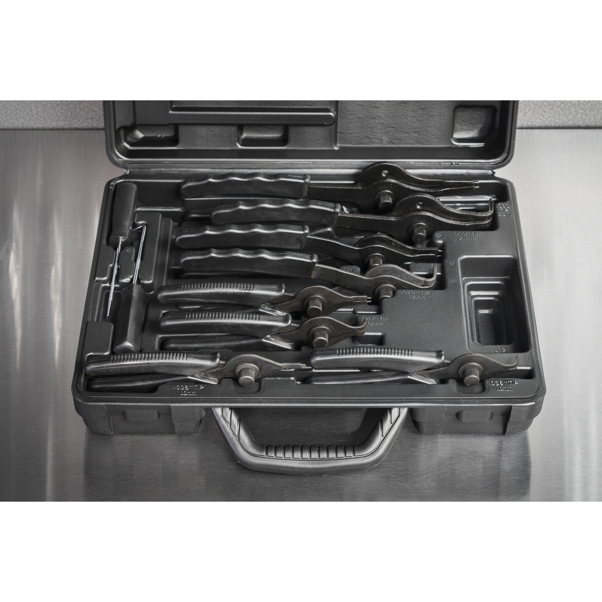 Siegen S01064 Siegen Internal/External Circlip Pliers Set 10pc
