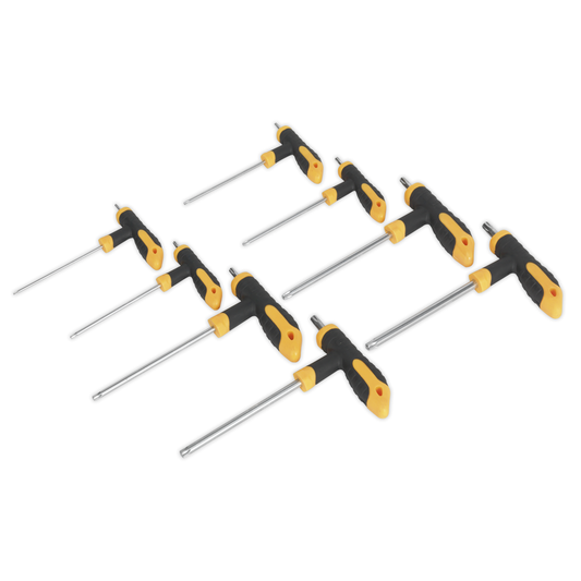 Siegen S01070 Siegen T-Handle TRX-Star* Key Set 8pc