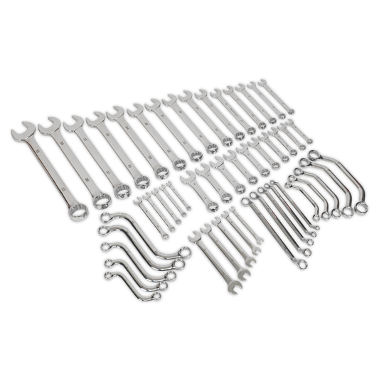 Siegen S01084 Siegen Multipurpose Spanner Set 50pc