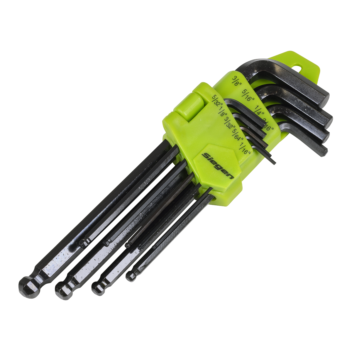 Siegen S01098 Siegen Imperial Long Ball-End Hex Key Set 9pc