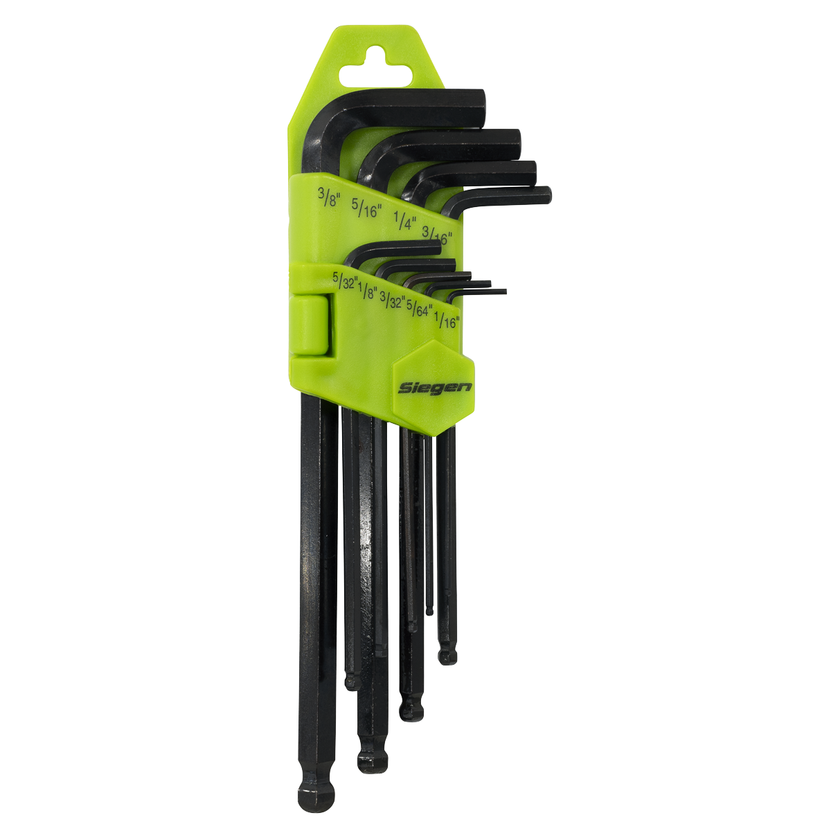 Siegen S01098 Siegen Imperial Long Ball-End Hex Key Set 9pc
