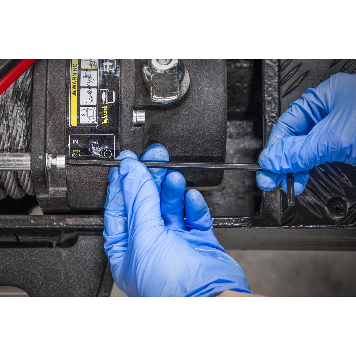 Siegen S01099 Siegen Imperial Extra-Long Ball-End Hex Key Set 9pc