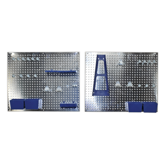 Siegen S01102 Siegen Wall Storage Pegboard Set 34pc