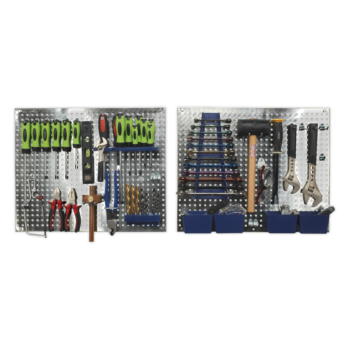 Siegen S01102 Siegen Wall Storage Pegboard Set 34pc