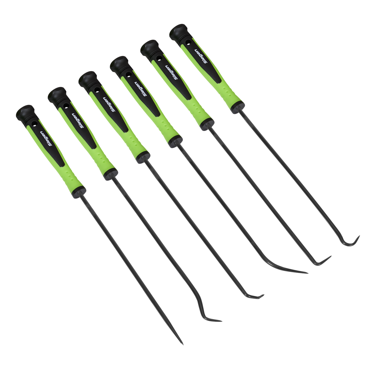 Siegen S01104 Siegen Pick & Hook Set Extra-Long 6pc
