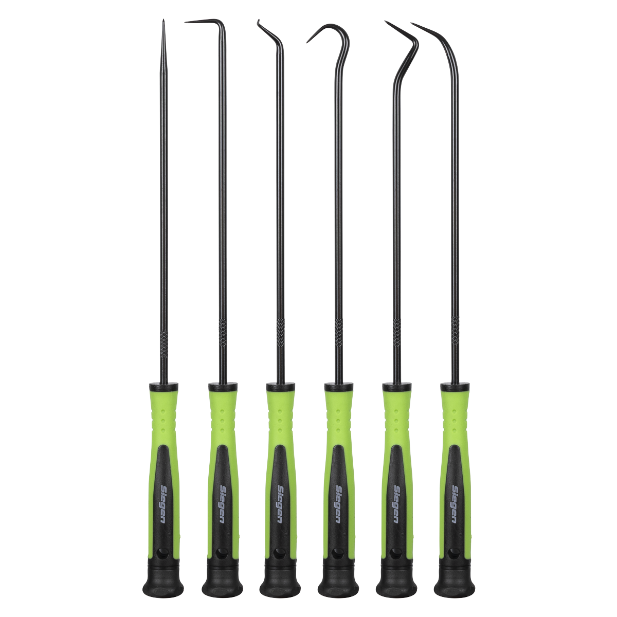 Siegen S01104 Siegen Pick & Hook Set Extra-Long 6pc