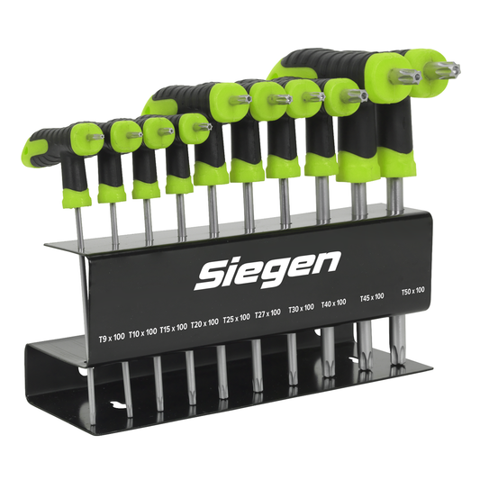 Siegen S01151 Siegen T-Handle TRX-Star* Key Set 10pc
