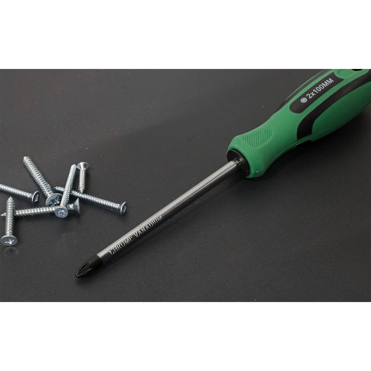 Siegen S01186 Siegen Pozi Screwdriver #2 x 100mm