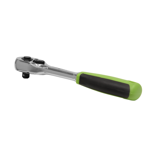 Siegen S01200 Siegen Pear-Head Ratchet Wrench with Flip Reverse 1/4"Sq Drive