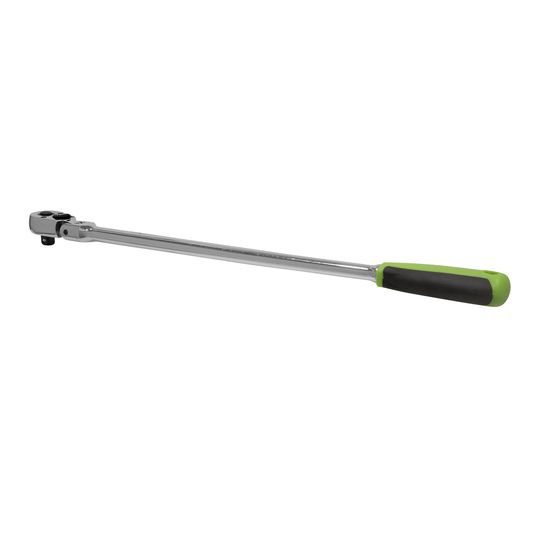 Siegen S01208 Siegen Extra-Long Flexi-Head Ratchet Wrench with Flip Reverse 3/8"Sq Drive