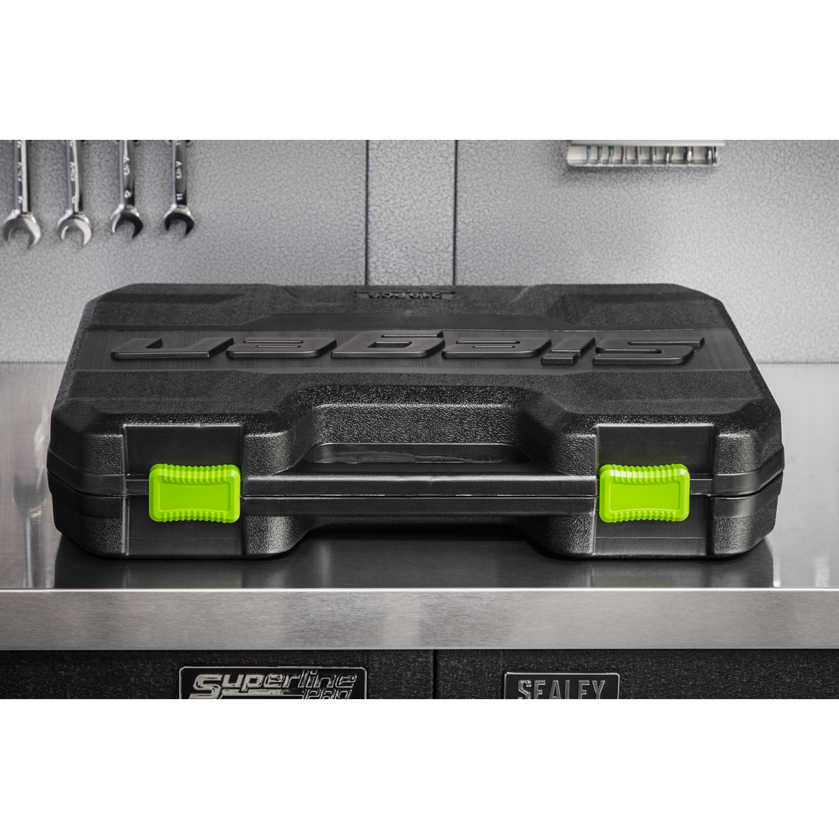 Siegen S01212 Siegen Socket Set 1/4", 3/8" & 1/2"Sq Drive 219pc