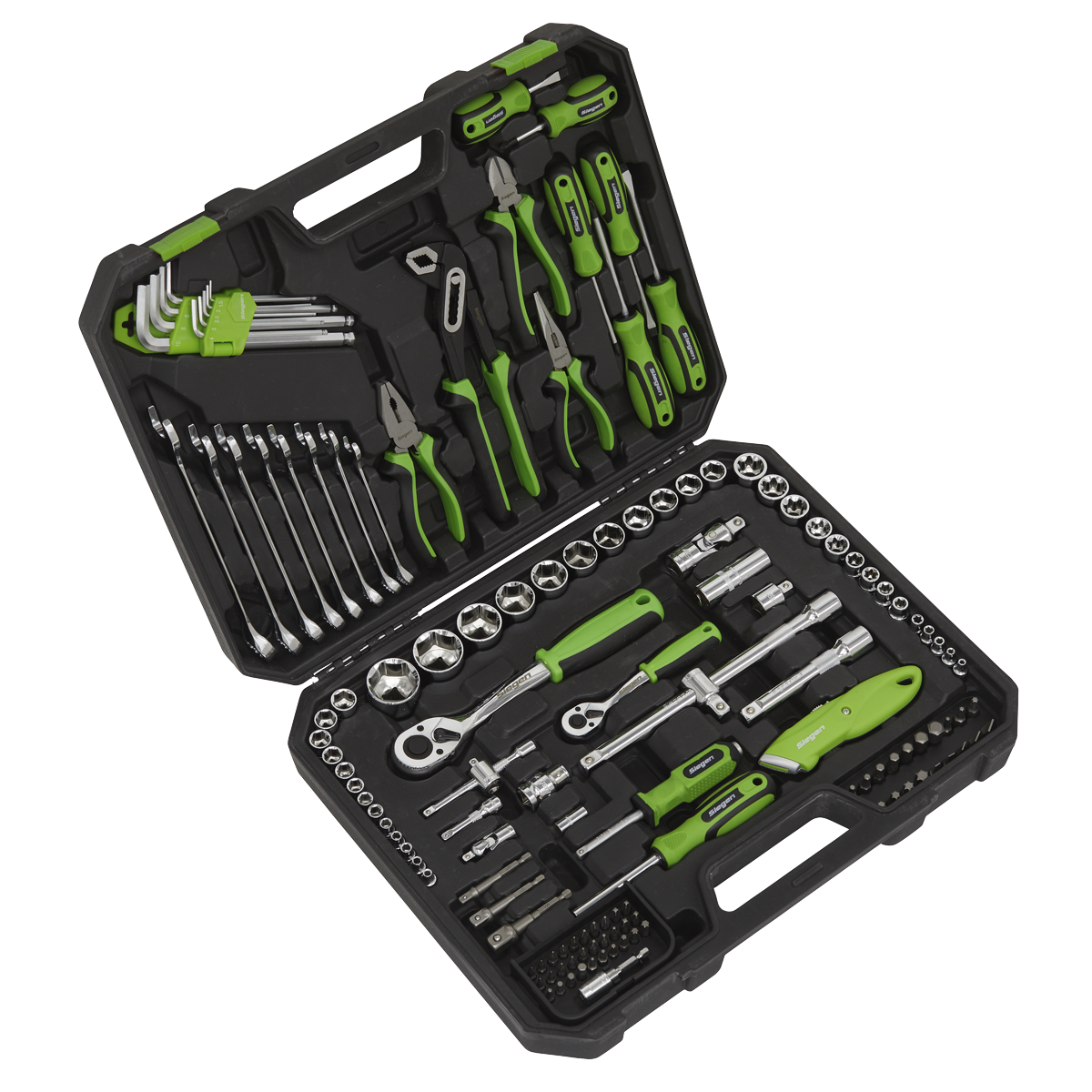 Siegen S01214 Siegen Mechanic's Tool Kit 135pc