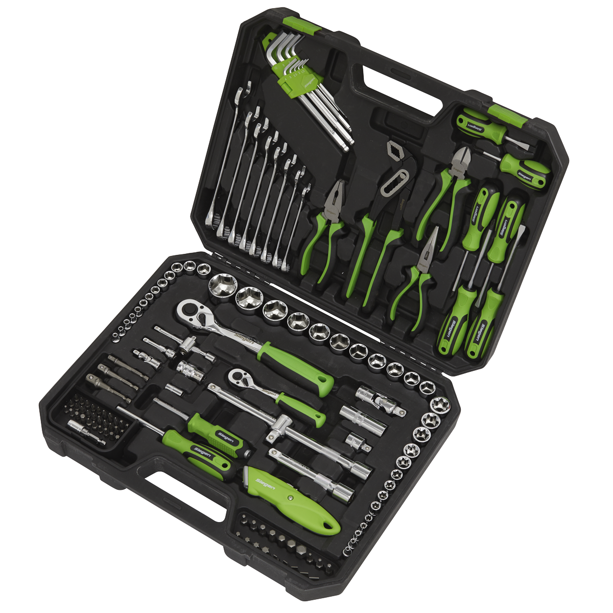 Siegen S01214 Siegen Mechanic's Tool Kit 135pc