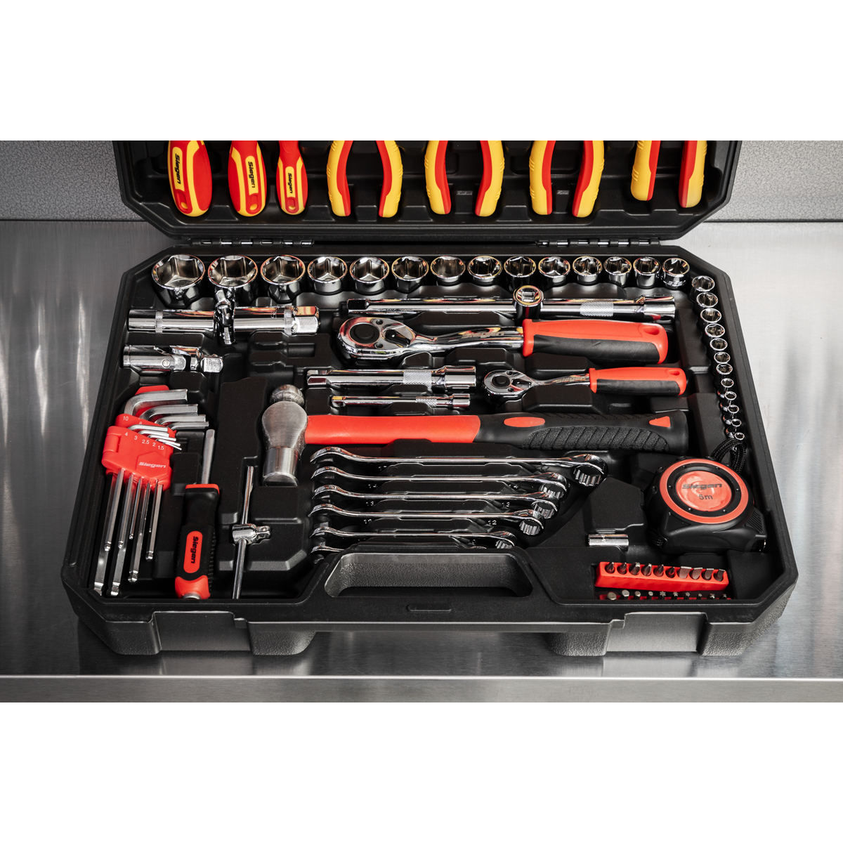 Siegen S01217 Siegen Electrician's Tool Kit 90pc