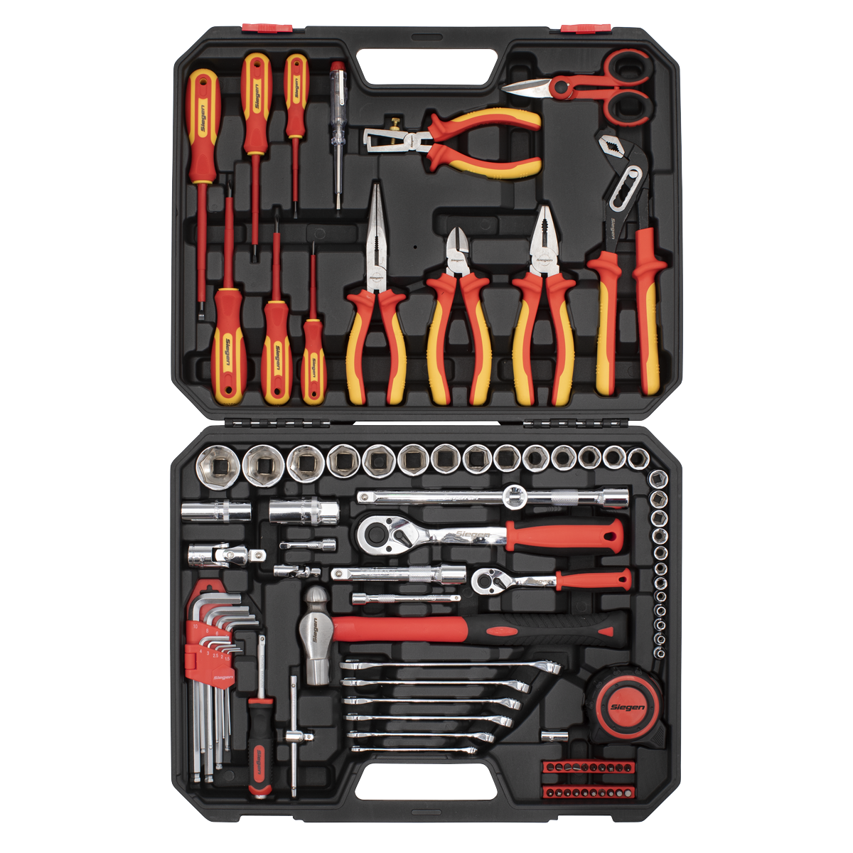 Siegen S01217 Siegen Electrician's Tool Kit 90pc