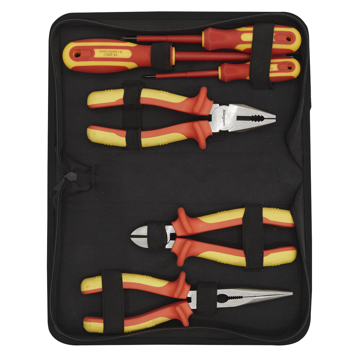 Siegen S01218 Siegen Electrical Tool Kit 6pc - VDE Approved