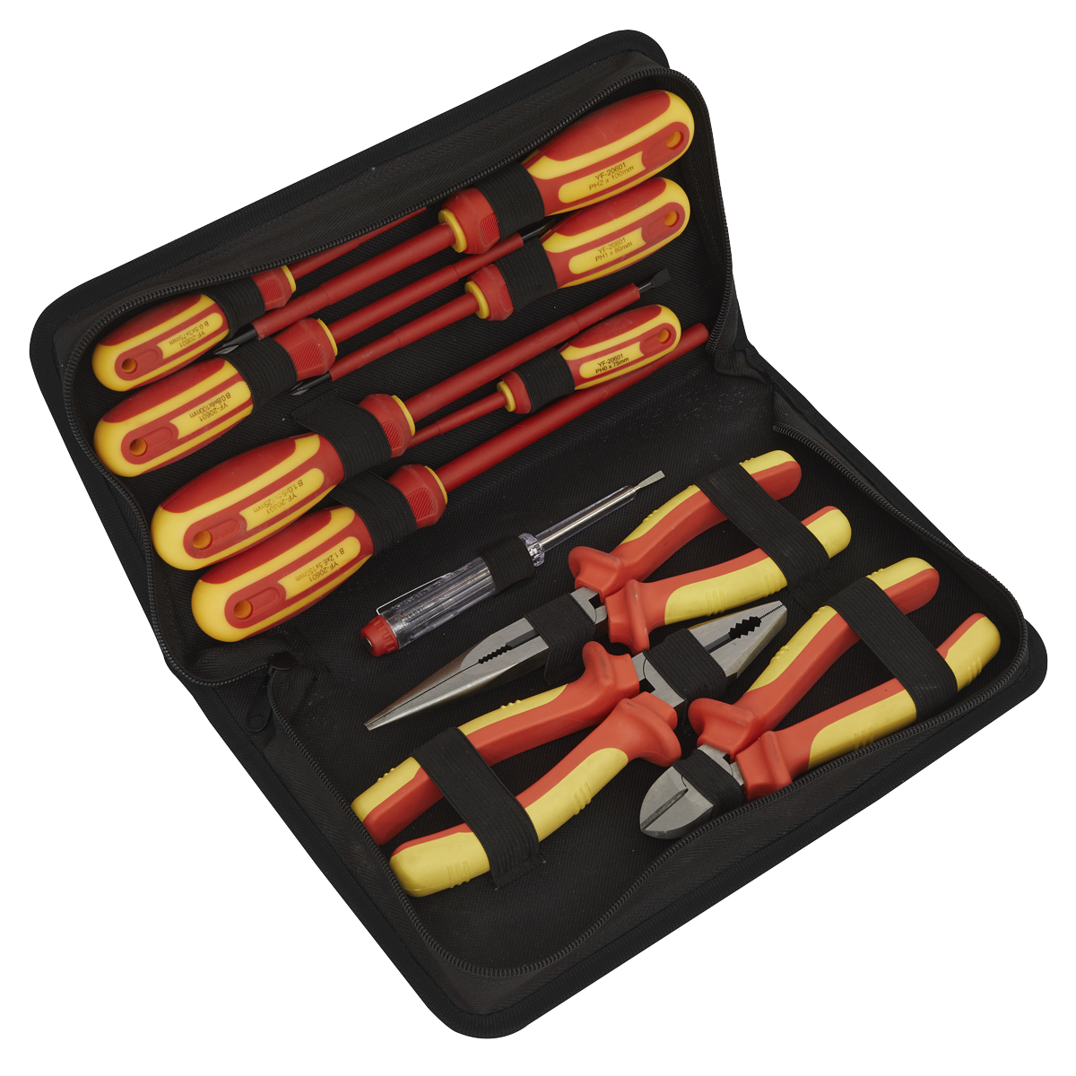 Siegen S01219 Siegen Electrical Tool Kit 11pc - VDE Approved