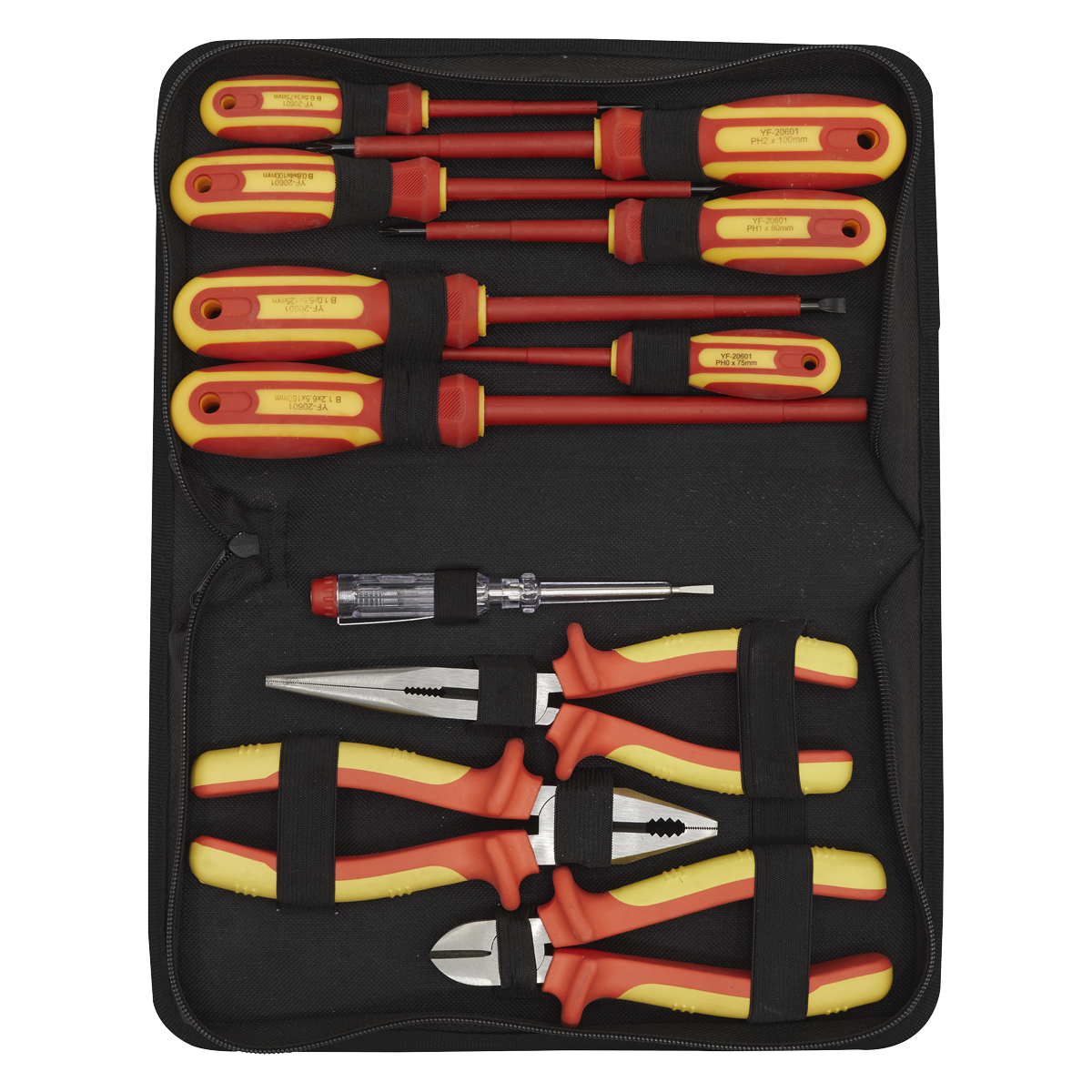 Siegen S01219 Siegen Electrical VDE Tool Kit 11pc