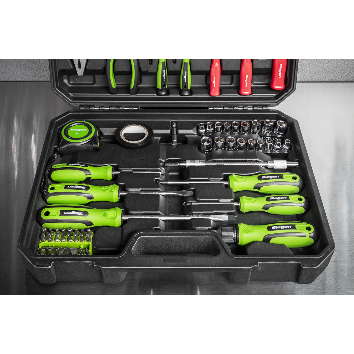 Siegen S01220 Siegen Tool Kit 73pc