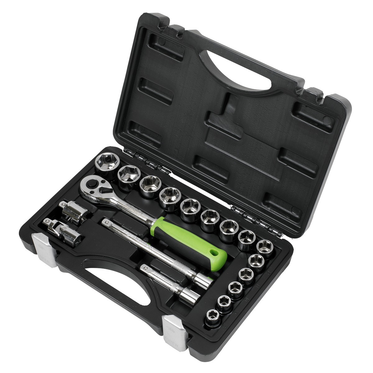 Siegen S01235 Siegen Socket Set 3/8"Sq Drive 19pc