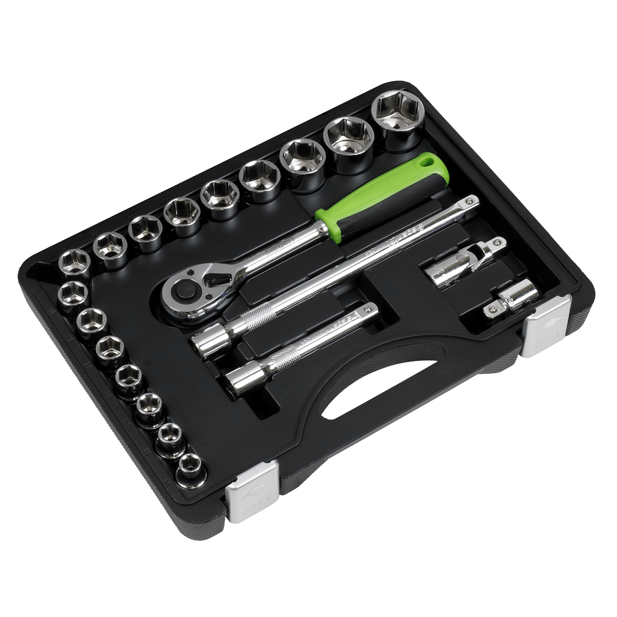 Siegen S01237 Siegen Socket Set 1/2"Sq Drive 21pc