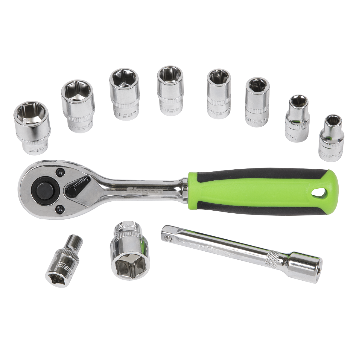 Siegen S01240 Siegen Socket Set 1/4"Sq Drive 12pc