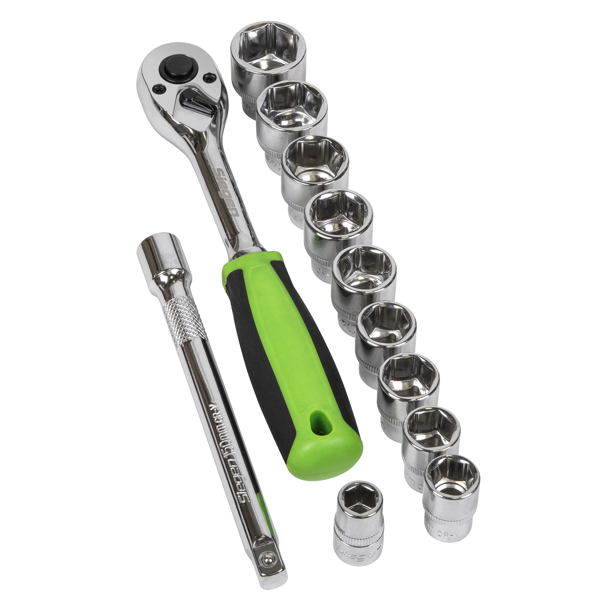 Siegen S01244 Siegen Socket Set 1/2"Sq Drive 12pc