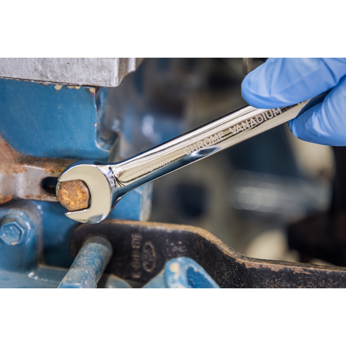 Siegen S01247 Siegen Combination Ratchet Spanner Set 15pc