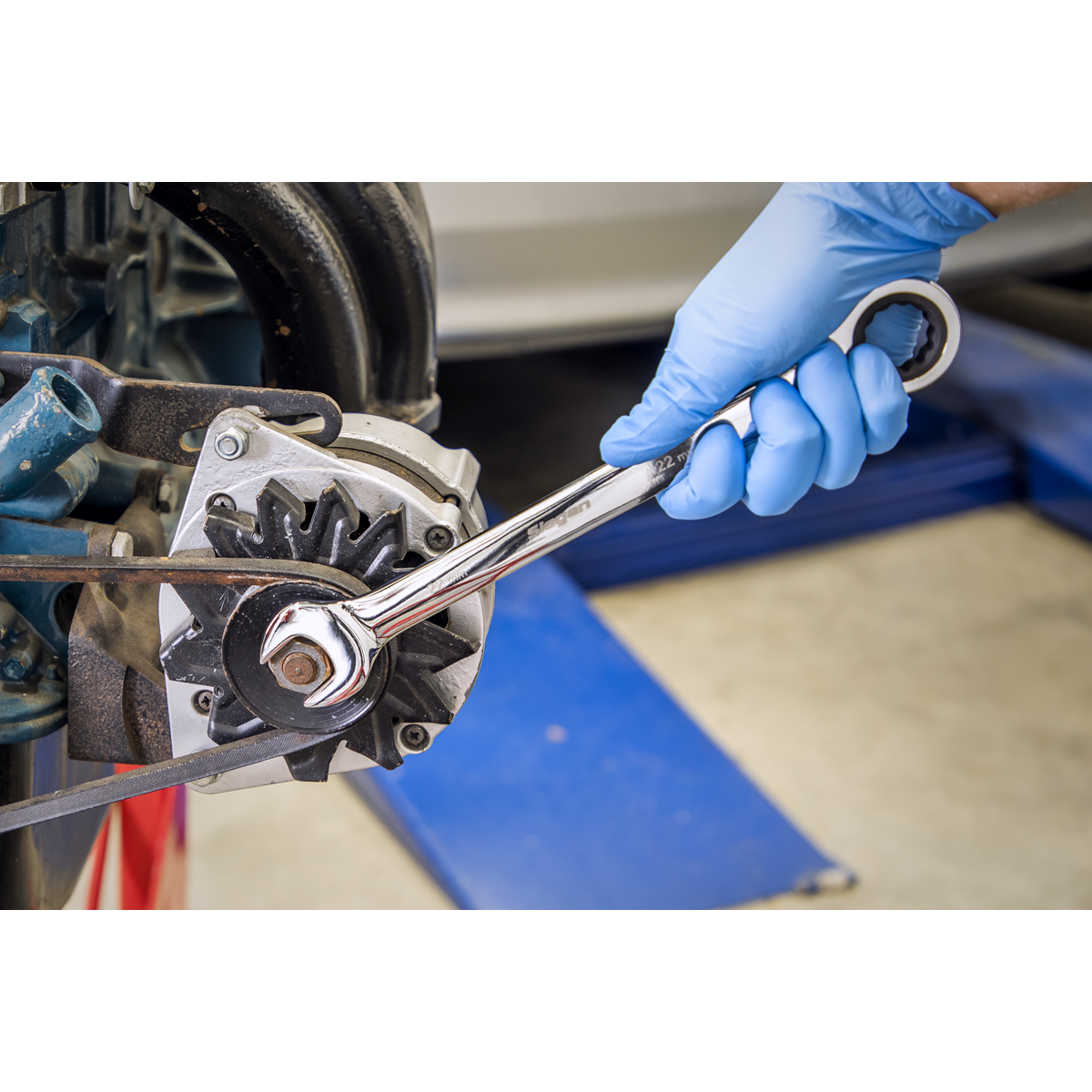 Siegen S01247 Siegen Combination Ratchet Spanner Set 15pc