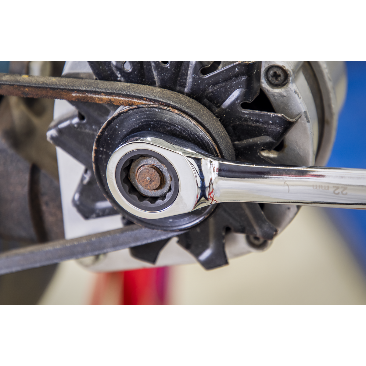 Siegen S01247 Siegen Combination Ratchet Spanner Set 15pc