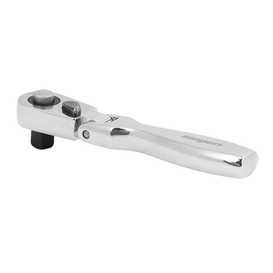 Siegen S01254 Siegen Micro Flexi-Head Ratchet Wrench 1/4"Sq Drive