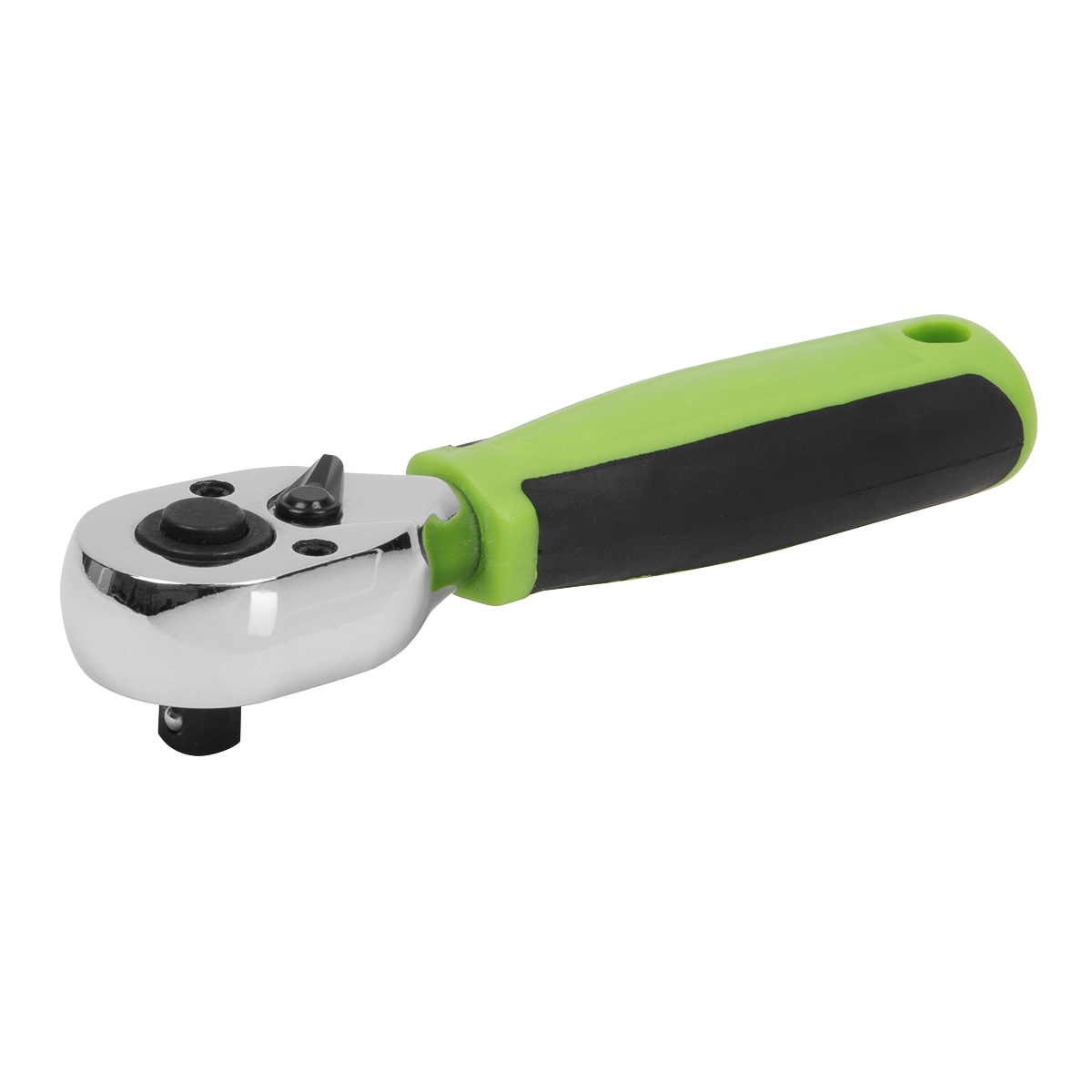Siegen S01258 Siegen Stubby Ratchet Wrench with Flip Reverse 1/4"Sq Drive