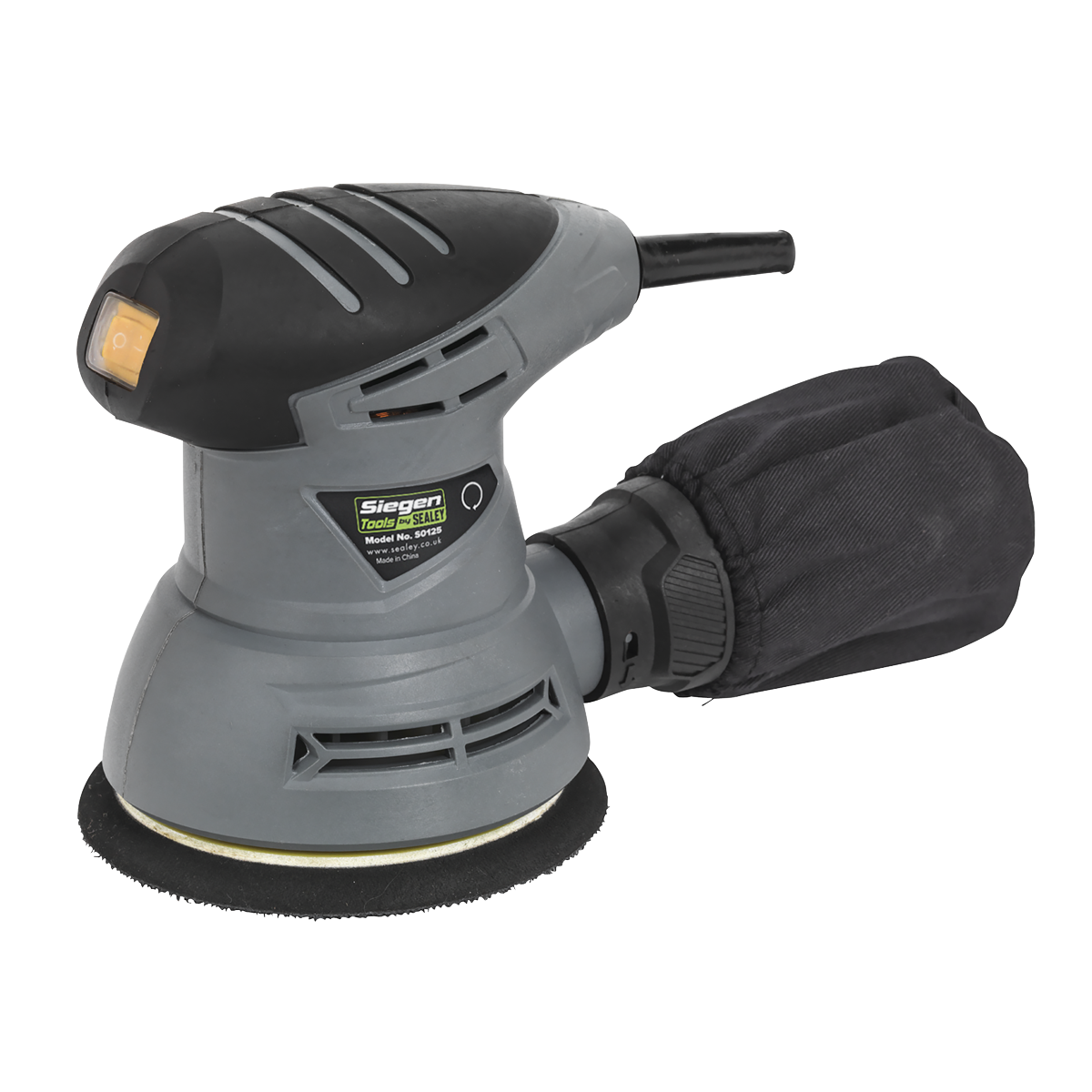 Siegen S0125 Siegen 125mm Random Orbital Palm Sander 240W/230V