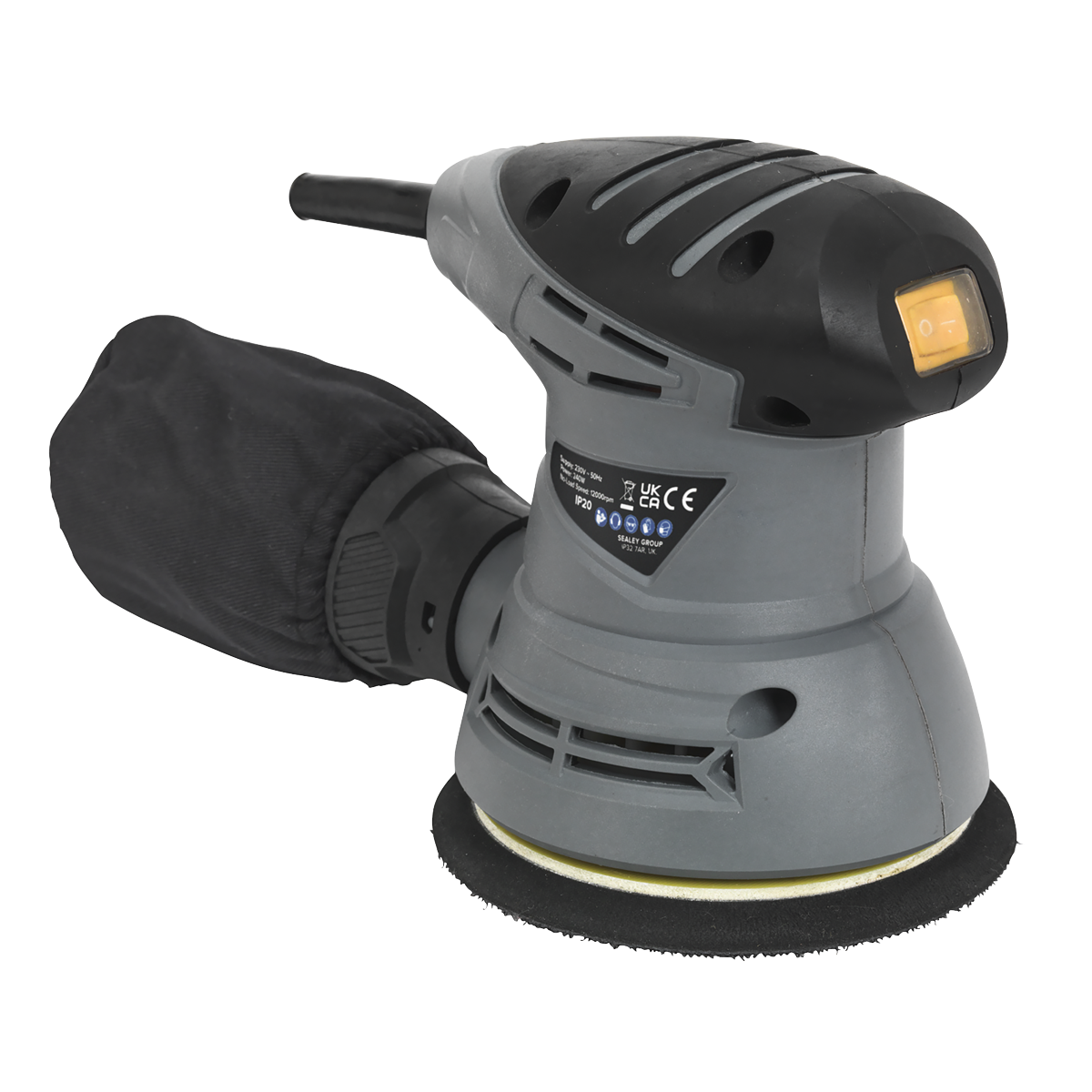 Siegen S0125 Siegen 125mm Random Orbital Palm Sander 240W/230V