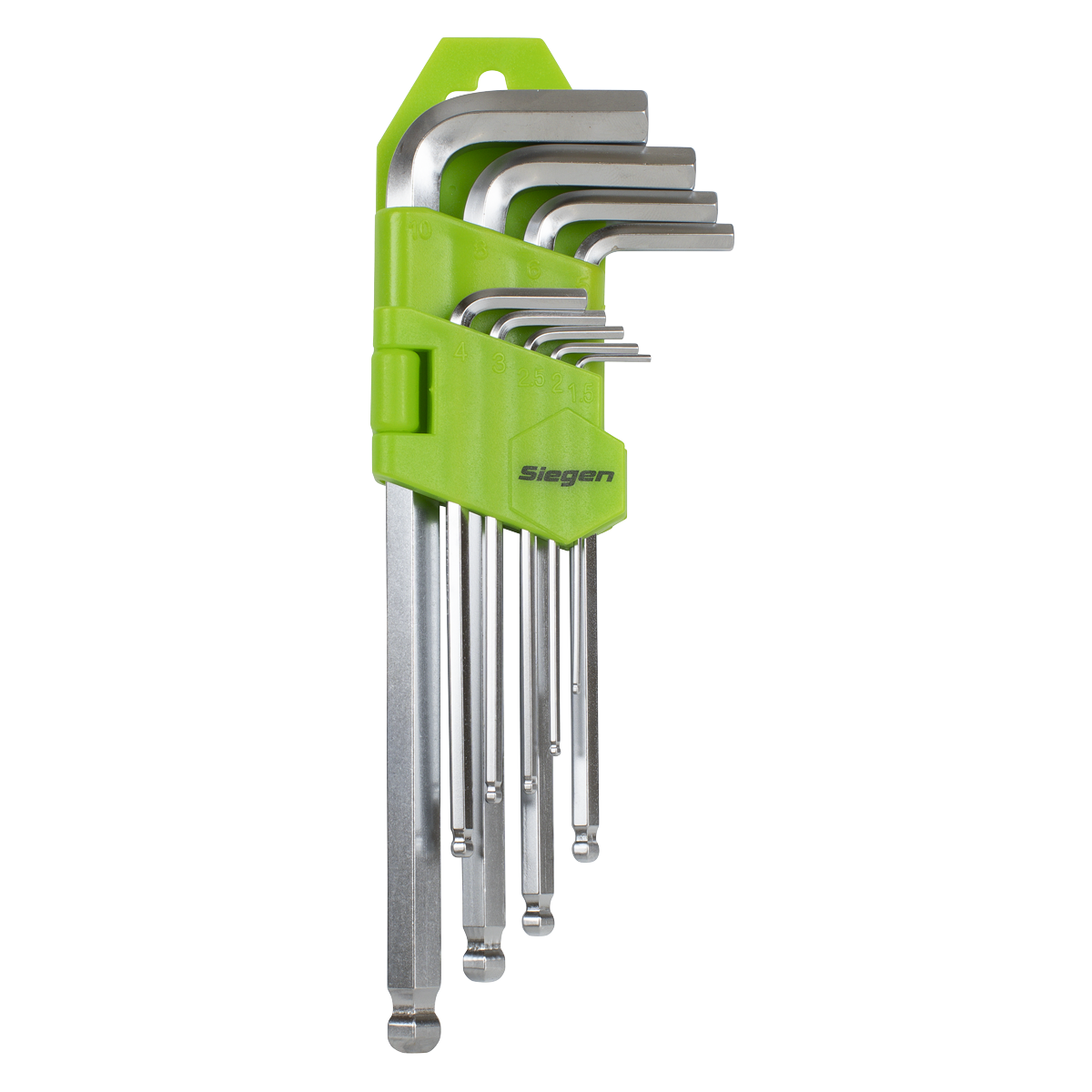 Siegen S01260 Siegen Long Ball-End Hex Key Set 9pc