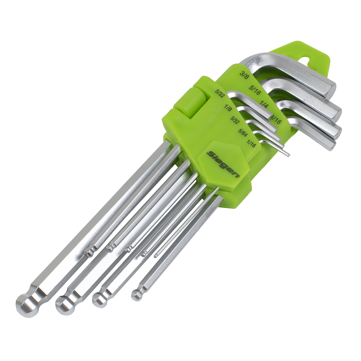 Siegen S01261 Siegen Imperial Long Ball-End Hex Key Set 9pc