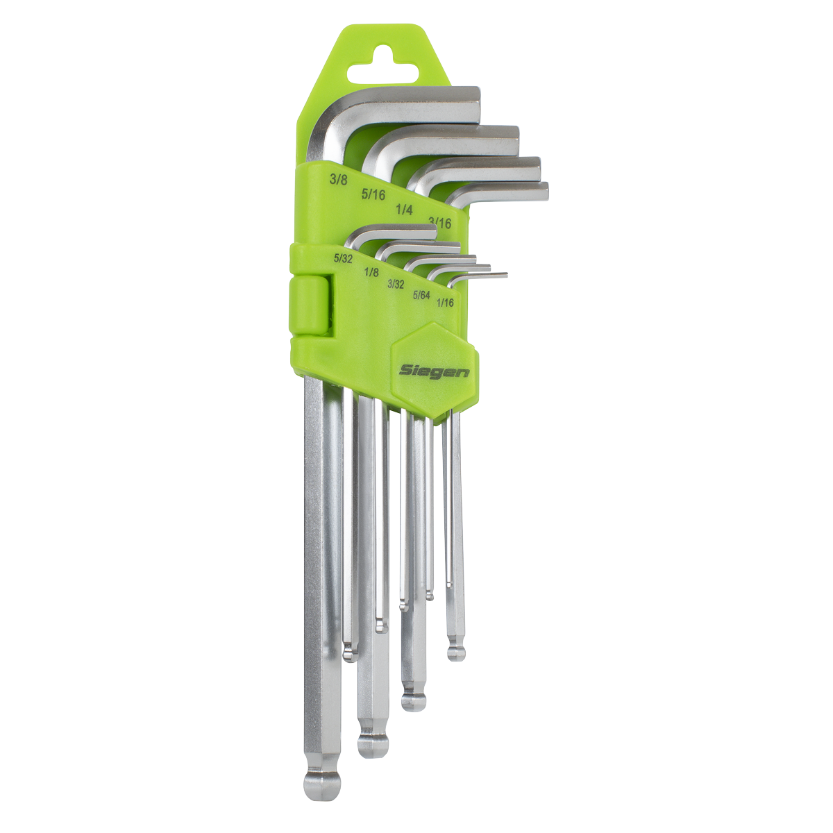 Siegen S01261 Siegen Imperial Long Ball-End Hex Key Set 9pc