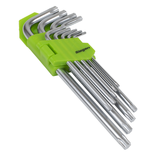 Siegen S01262 Siegen Long TRX-Star* Key Set 9pc